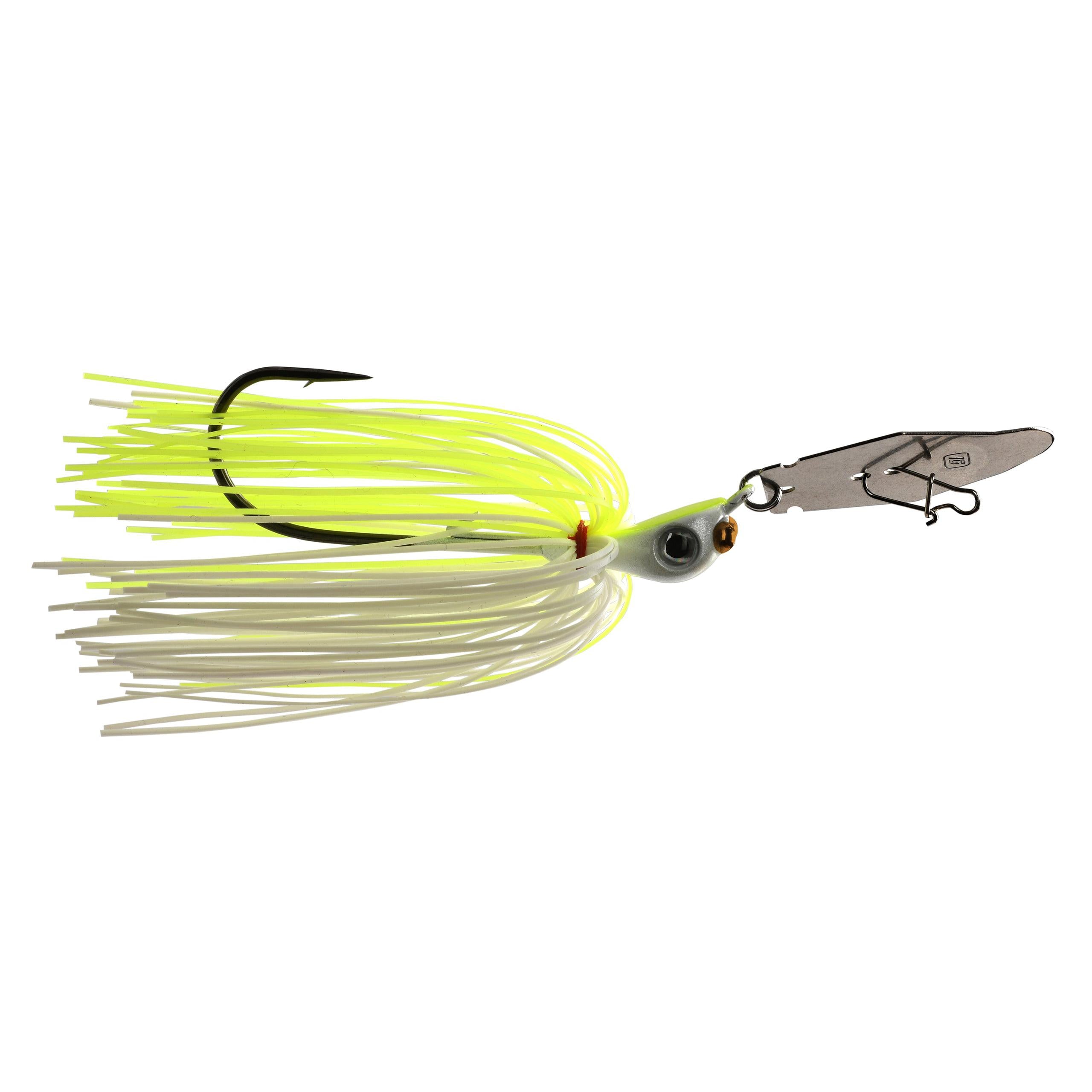 1st Gen Copperhead Bladed Jig Chartreuse White 1/2oz