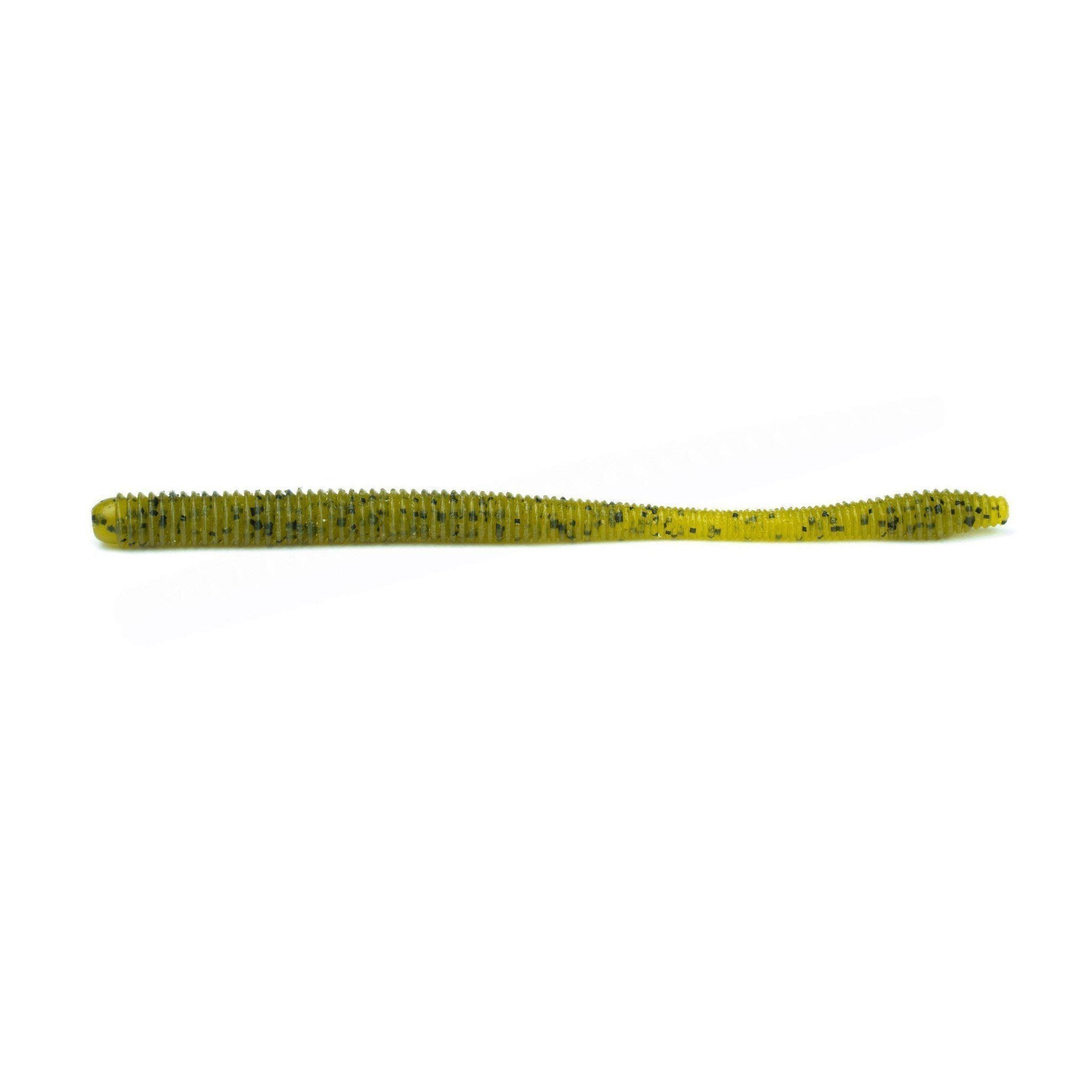 6Th Sense Divine Shakey Worm Green Pumpkin 6.3