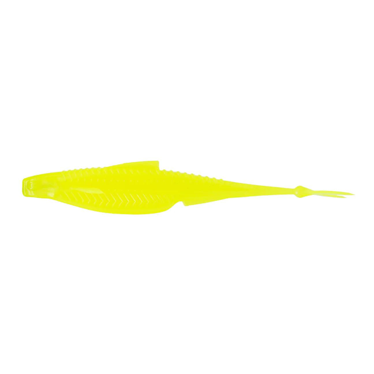 6th Sense Flush 5.2 Soft Jerkbait Chartreuse Glow