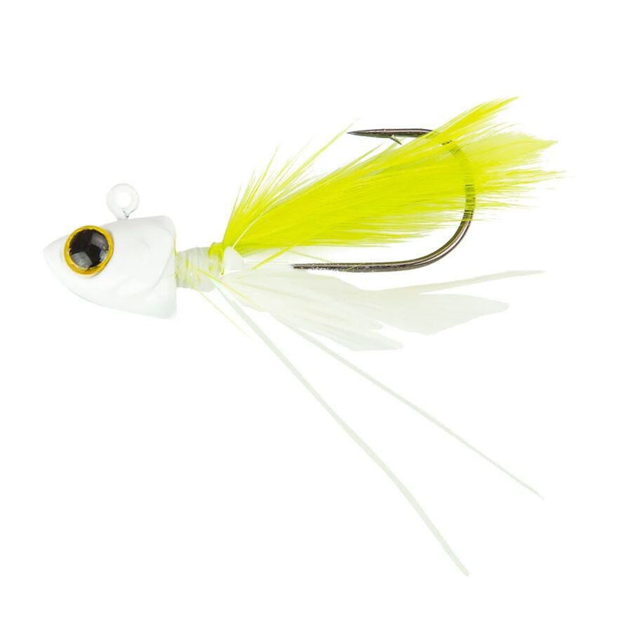 6th Sense Pluck Hair Jig 1/16oz Chartresue Minnow