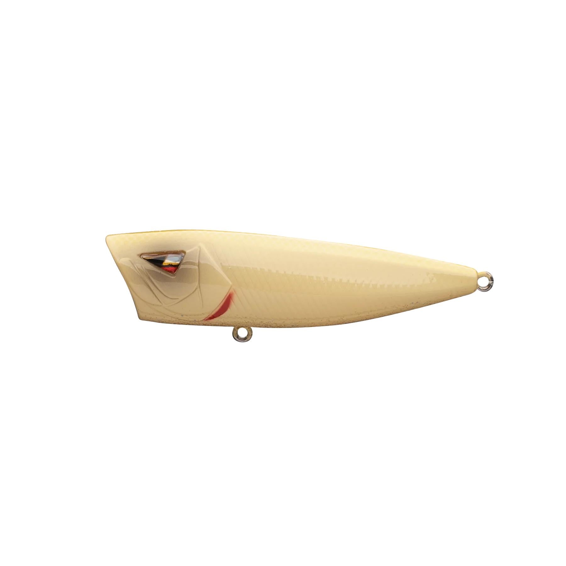 Ark Fishing Tp70 Topwater Popper Clear White
