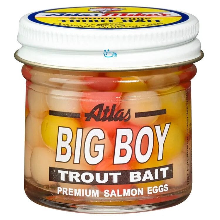 Atlas 208 Big Boy Salmon Eggs, Assorted