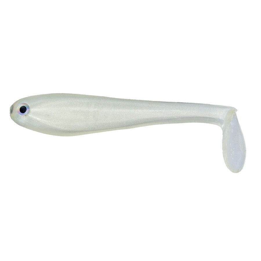 Basstrix Paddle Tail PEARL; 5 in.
