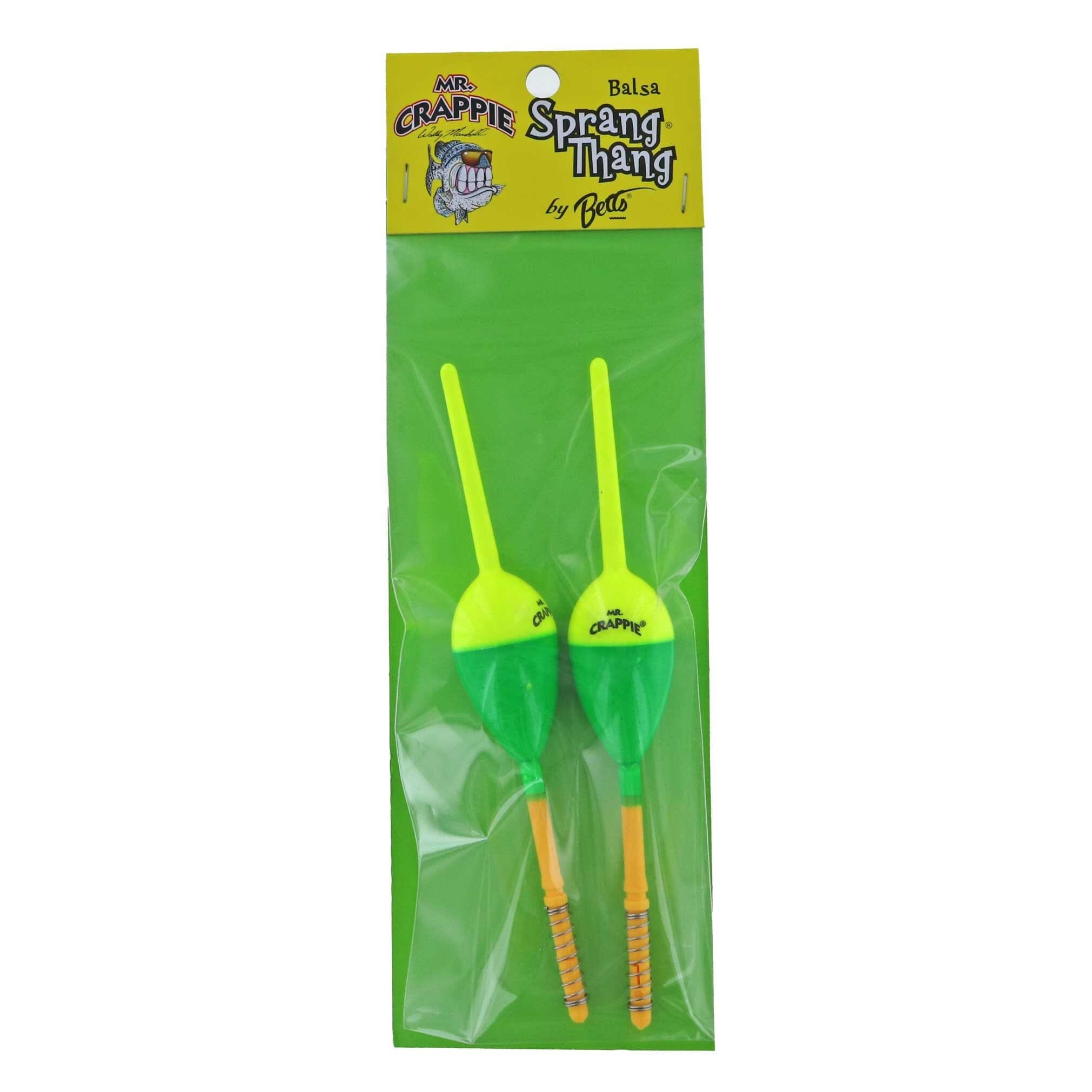 Betts Mr Crappie Sprang Thang Balsa Float 2pk