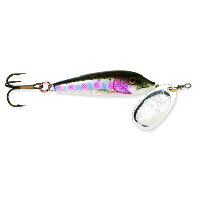 Blue Fox Minnow Spin Rainbow Trout With Silver Blade