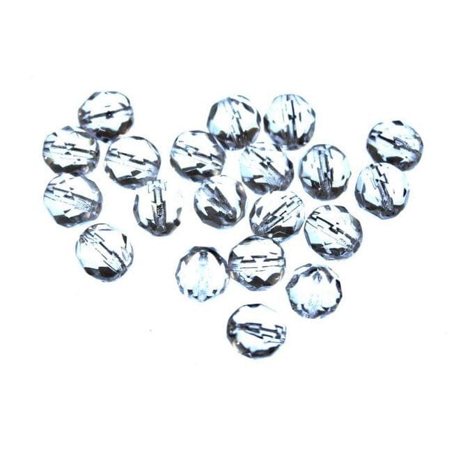 Dry Creek Glass Beads 6mm Clear