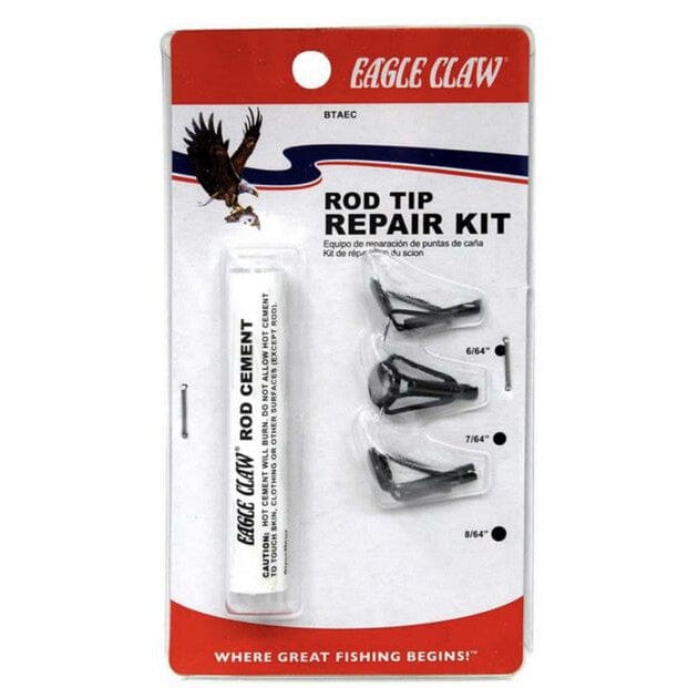 Rod Guides Eye Repair Fishing Rod Repair Kit Walmart Eagle Claw