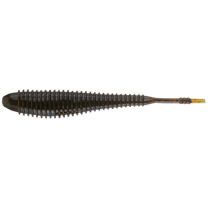 Hog Farmer Spunk Shad Green Pumpkin 3" 12pk