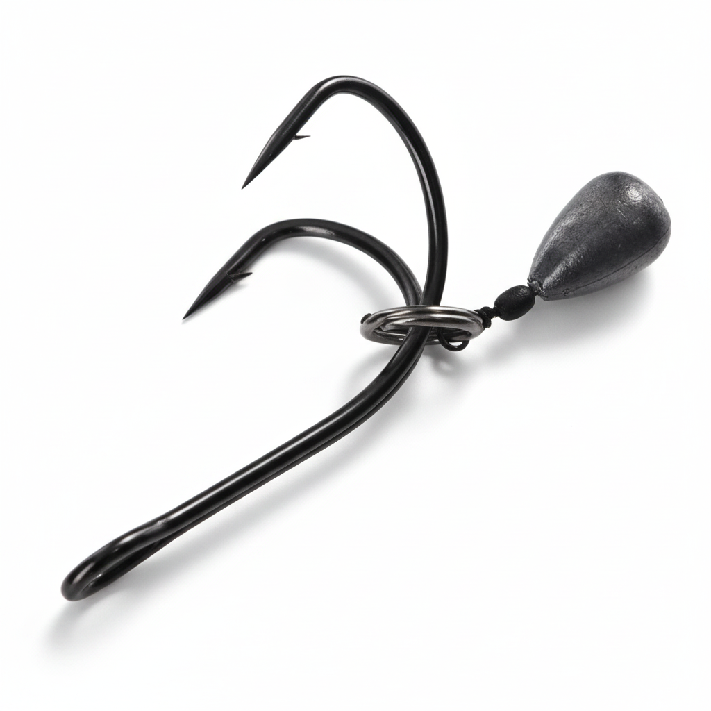 Davis Gamakatsu Frog Hook Weighted 2pk