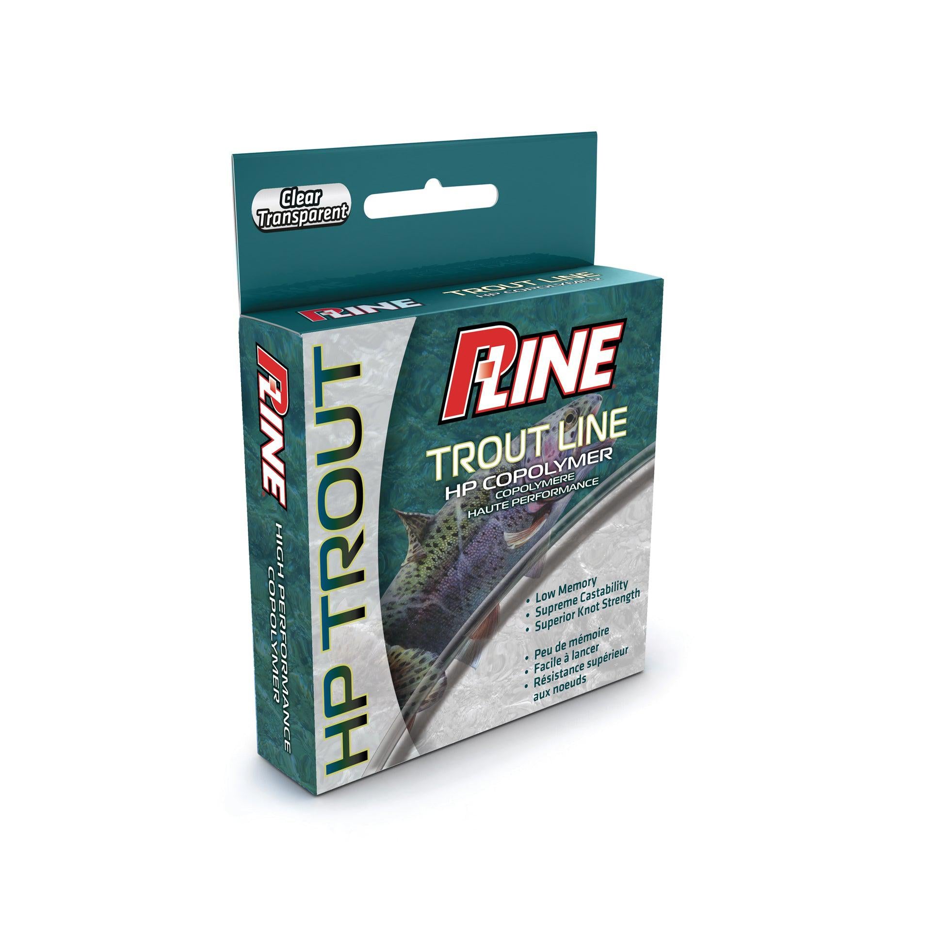 Pline HP Trout Copolymer Line 150yds