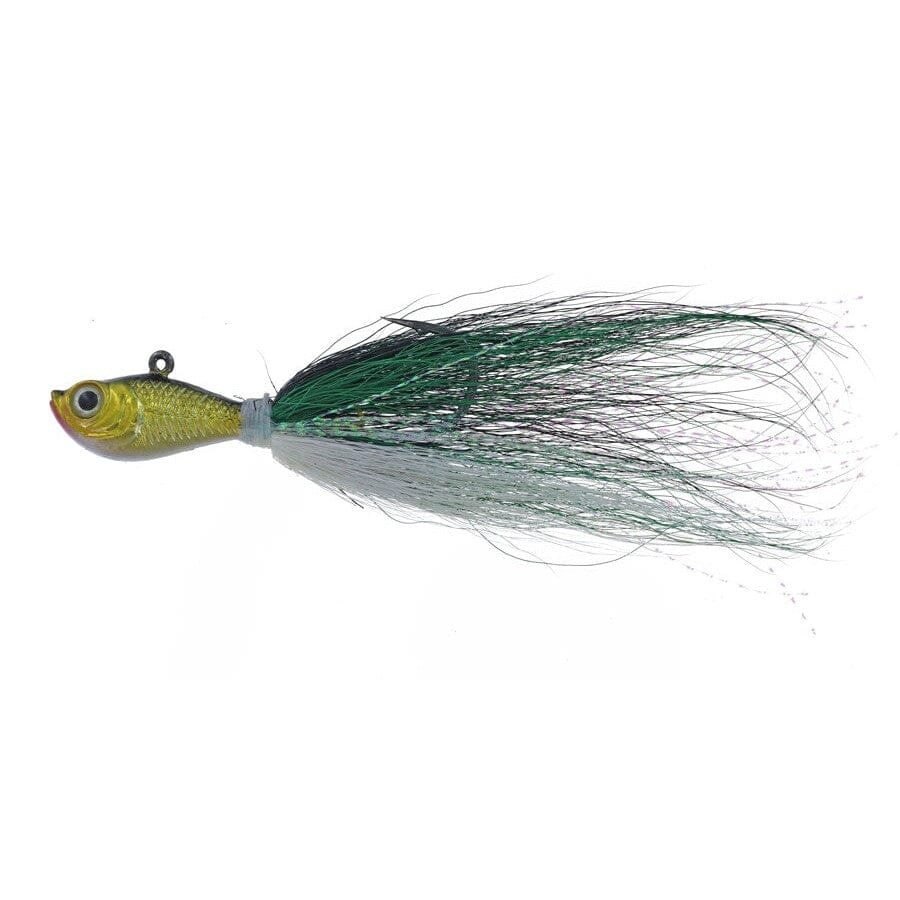 SPRO Prime Bucktail Jigs, GS - Green Shad / 3/4oz