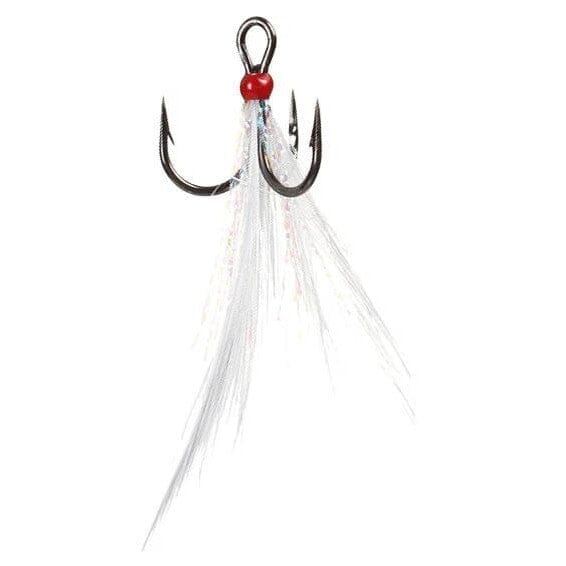  VMC, Dressed X-Rap Treble Hook, 4 Hook Size Black Nickel/Dressed  Treble/Fire Tiger Feather, Package of 2 (8651BN/DT/FT#4P) : General  Sporting Equipment : Sports & Outdoors