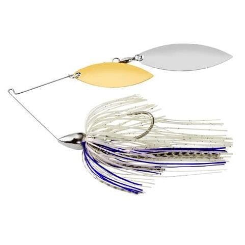 War Eagle Double Willow Spinnerbait - 3/8 oz, Purple Shad