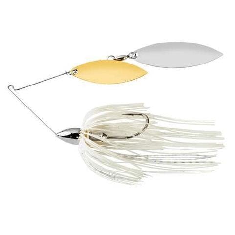 War Eagle Double Willow Spinnerbait 3/8oz Nickel White Silver