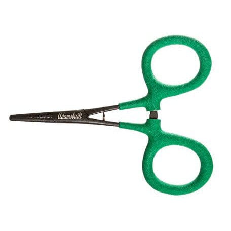 Adamsbuilt Mosquito Forceps Black and Green 4"