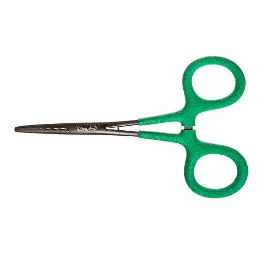 Adamsbuilt Mosquito Forceps Black and Green 5.5"