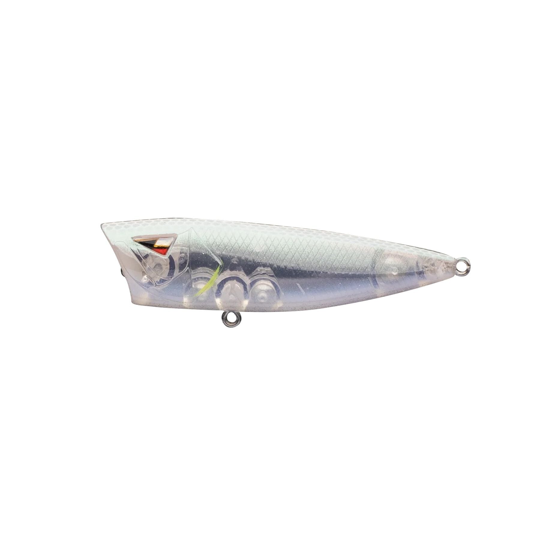 Ark Fishing Tp70 Topwater Popper Clear White