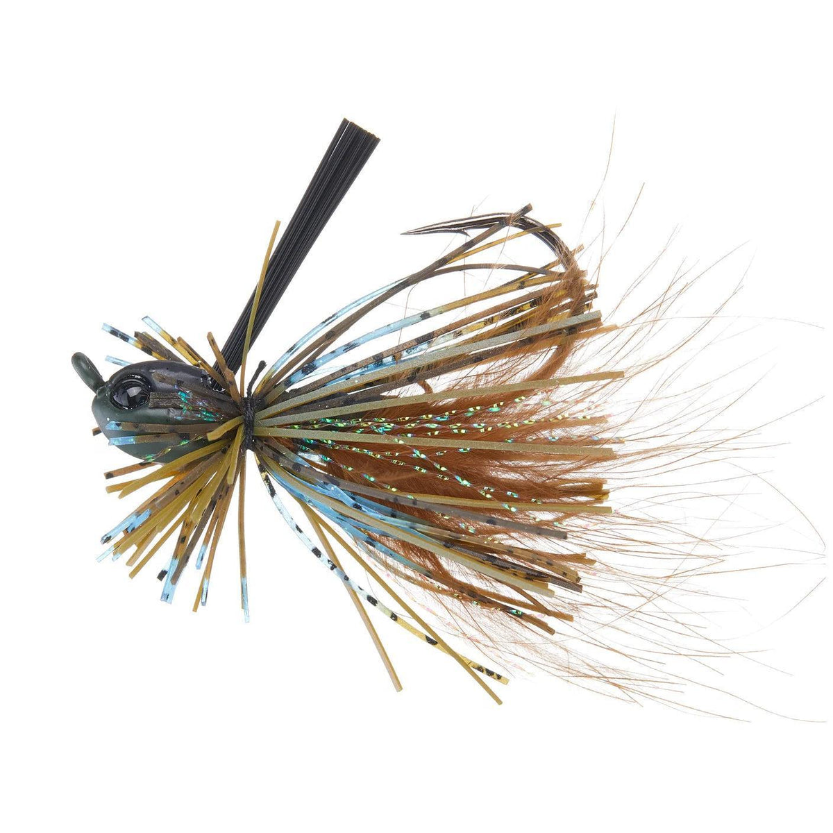 Beast Coast Hand-Tied Hustler Hybrid Finesse Jig Elite Craw 3/8oz