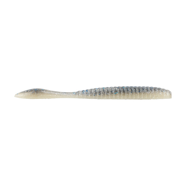 Berkley Lab Series Flat Worm Platinum Shad