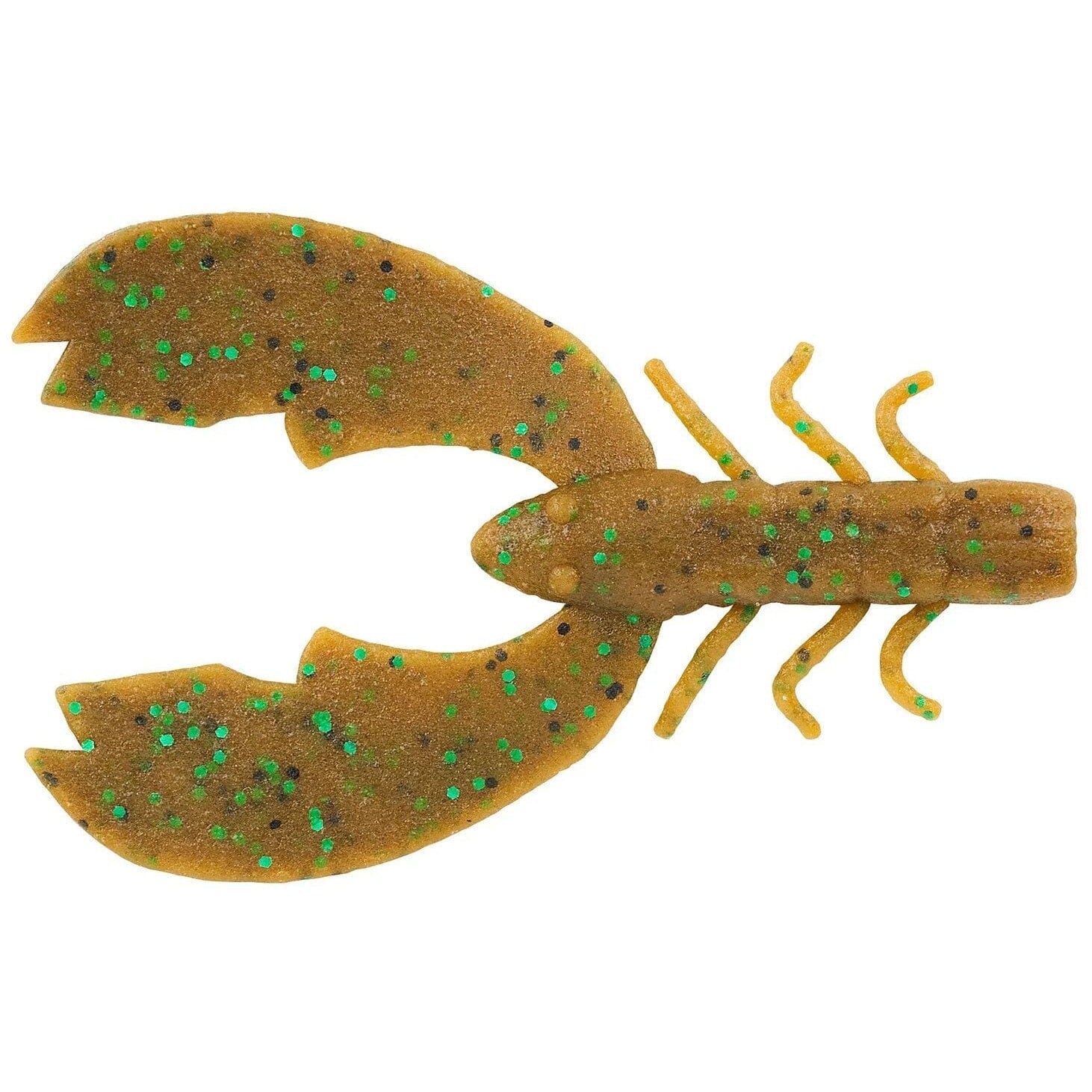 Berkley Powerbait Maxscent Chigger Craw Pumpkin Green 3" 8pk