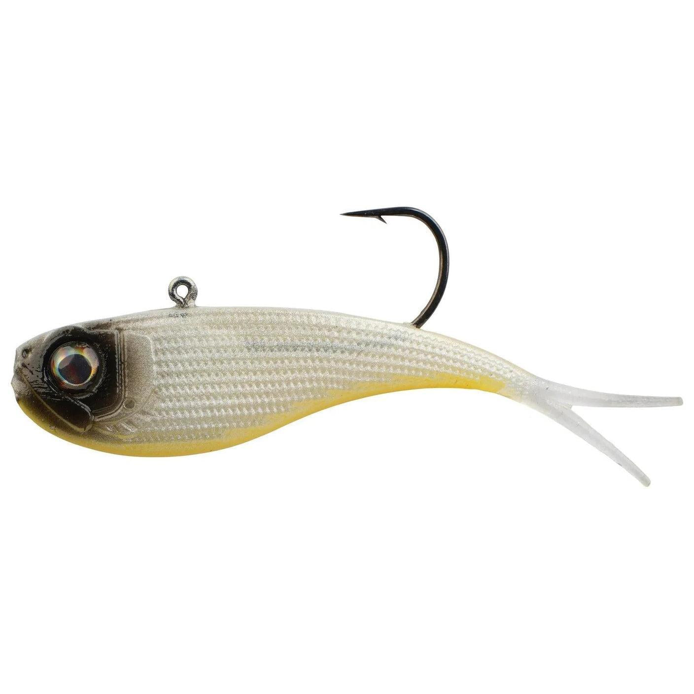 Berkley PowerBait Power Vibe Yellow Belly 3" 3/8oz 3pk