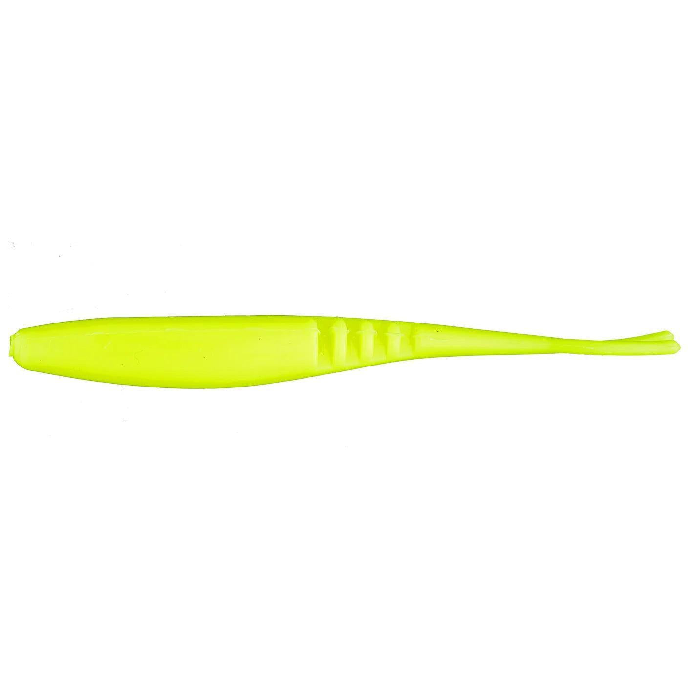 Big Bite Jointed Jerk Minnow Chartreuse 7"
