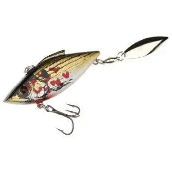 Bill Lewis Rat-L-Trap Bleeding Shiner 1/4 oz Willow Blade