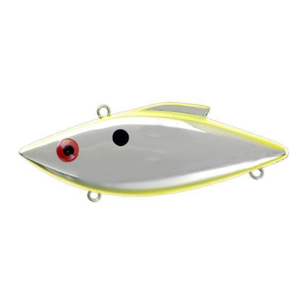 Bill Lewis Rat-L-Trap Chrome And Chartreuse 1/2 oz