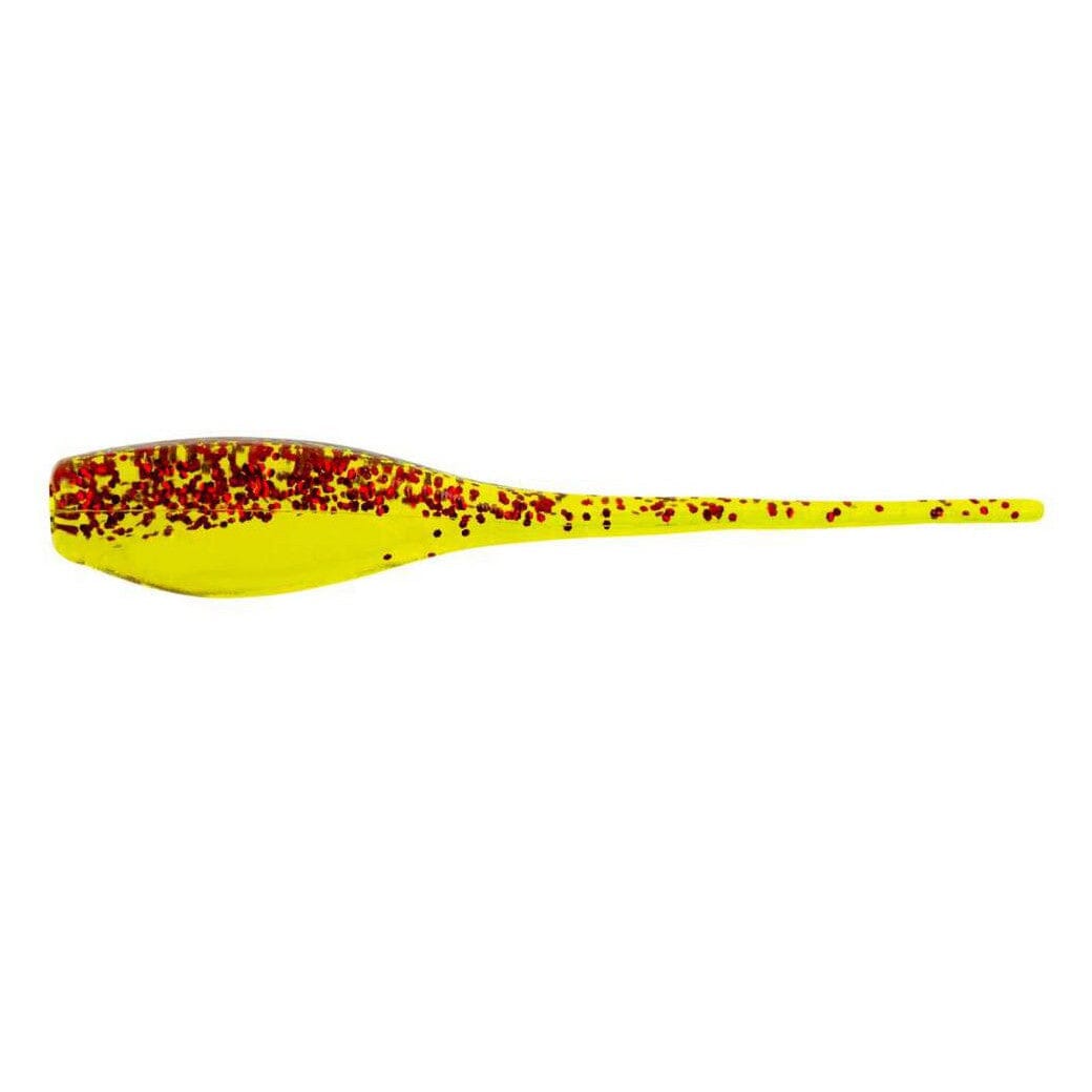 Bobby Garland 2" Baby Shad Chart/Red Glitter (Lam)
