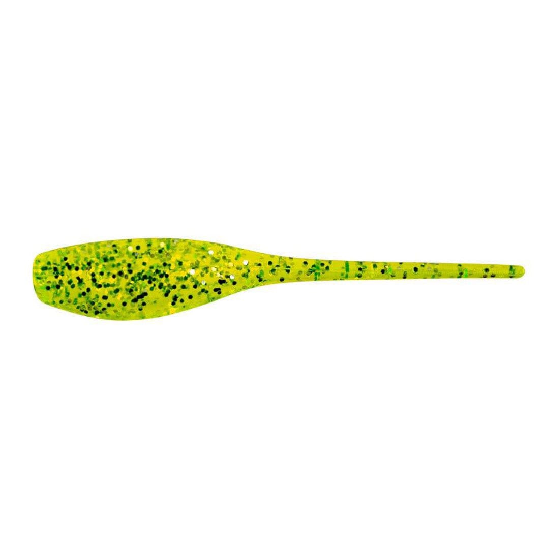 Bobby Garland 2" Baby Shad Chartreuse Silver