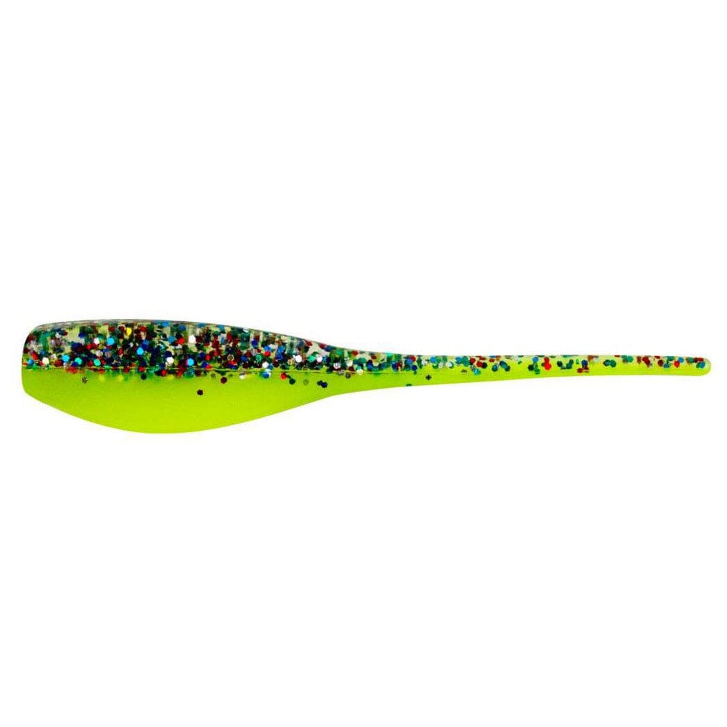Bobby Garland Mo' Glo 2" Baby Shad Green Lantern