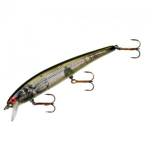 Bomber 15A Long A Silver Flash/Green Back