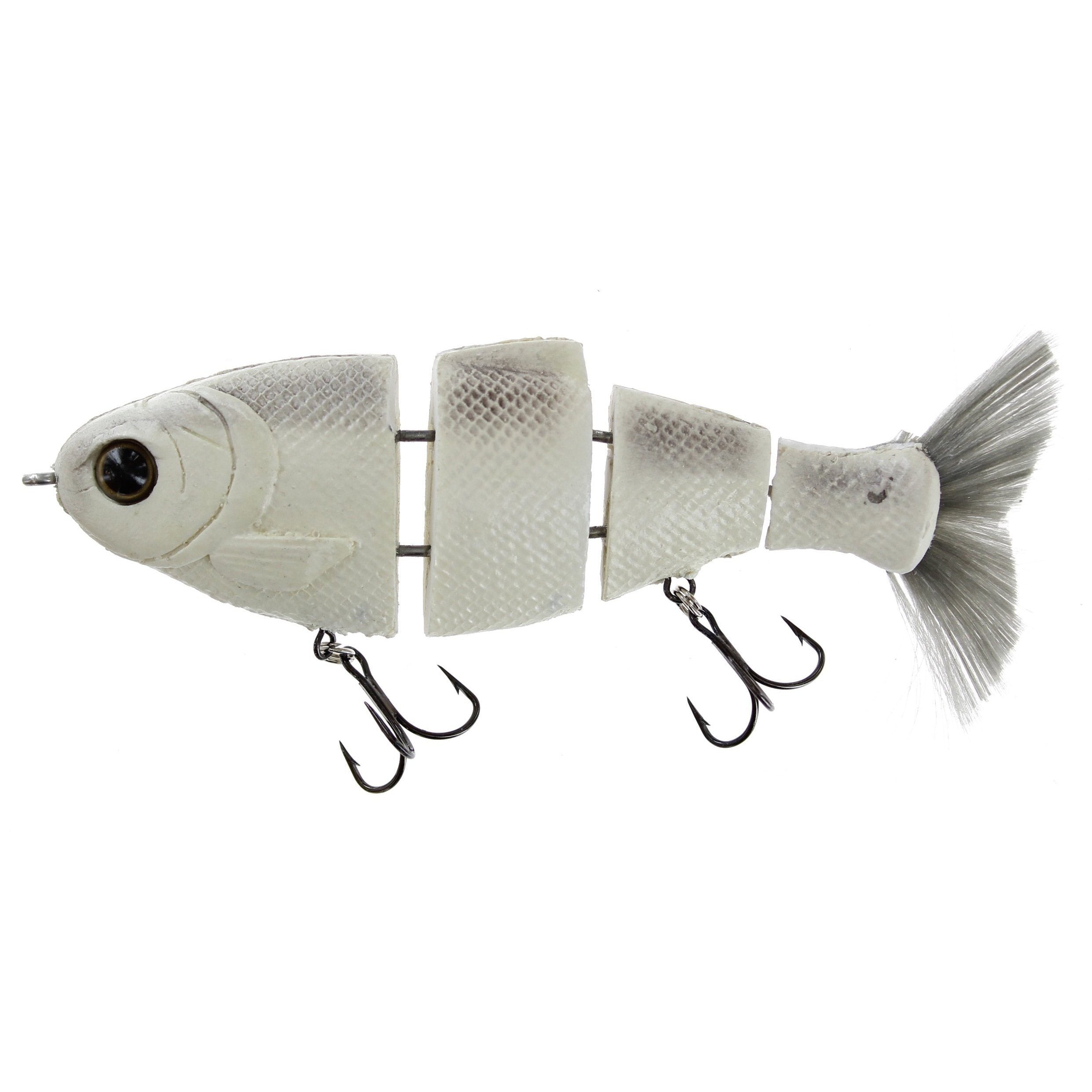 Bull Shad Swimbait Slow Sink 4" Dirty White