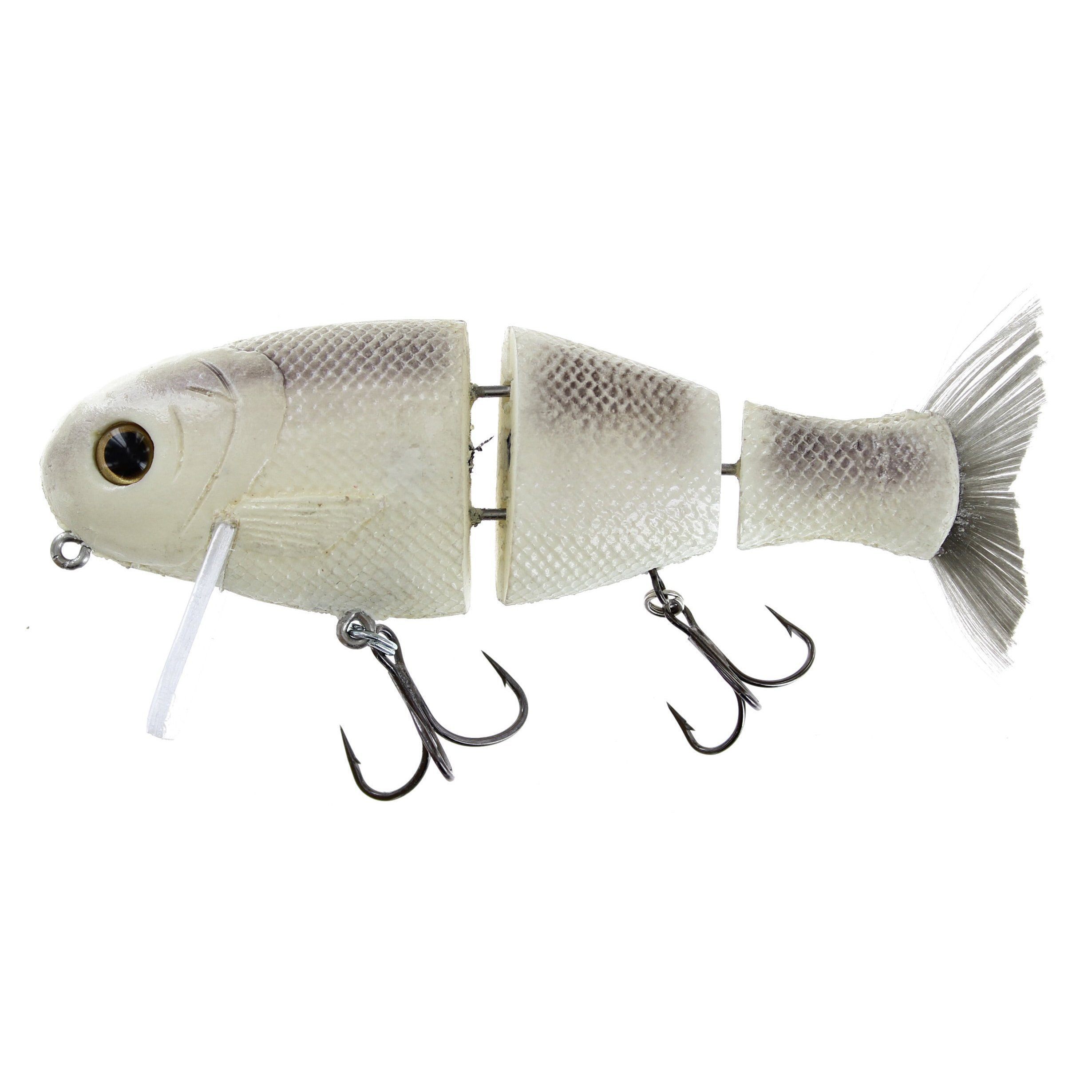 Bull Shad Wake 6" Swimbait Dirty White Silent