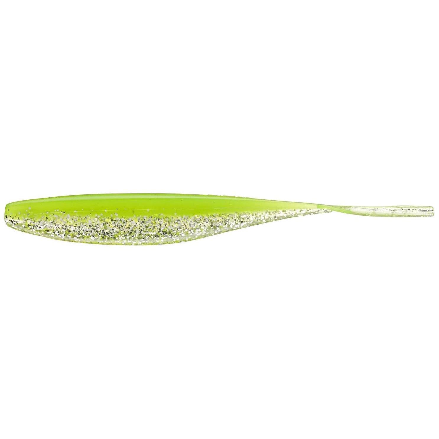 Burtek Tackle Wrangler Chartreuse Chrome 5.7" 6pk