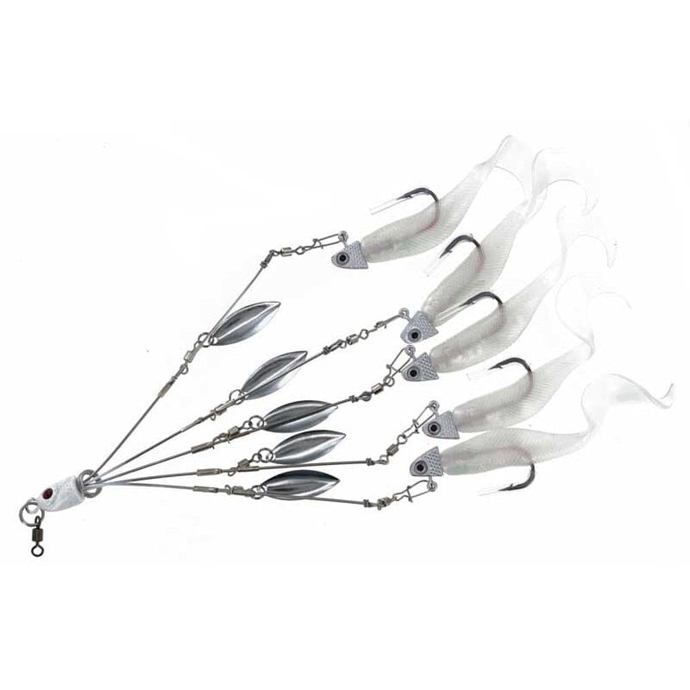 Captain Mack Mini Mack Shad With Blades Umbrella Rig TR5-B