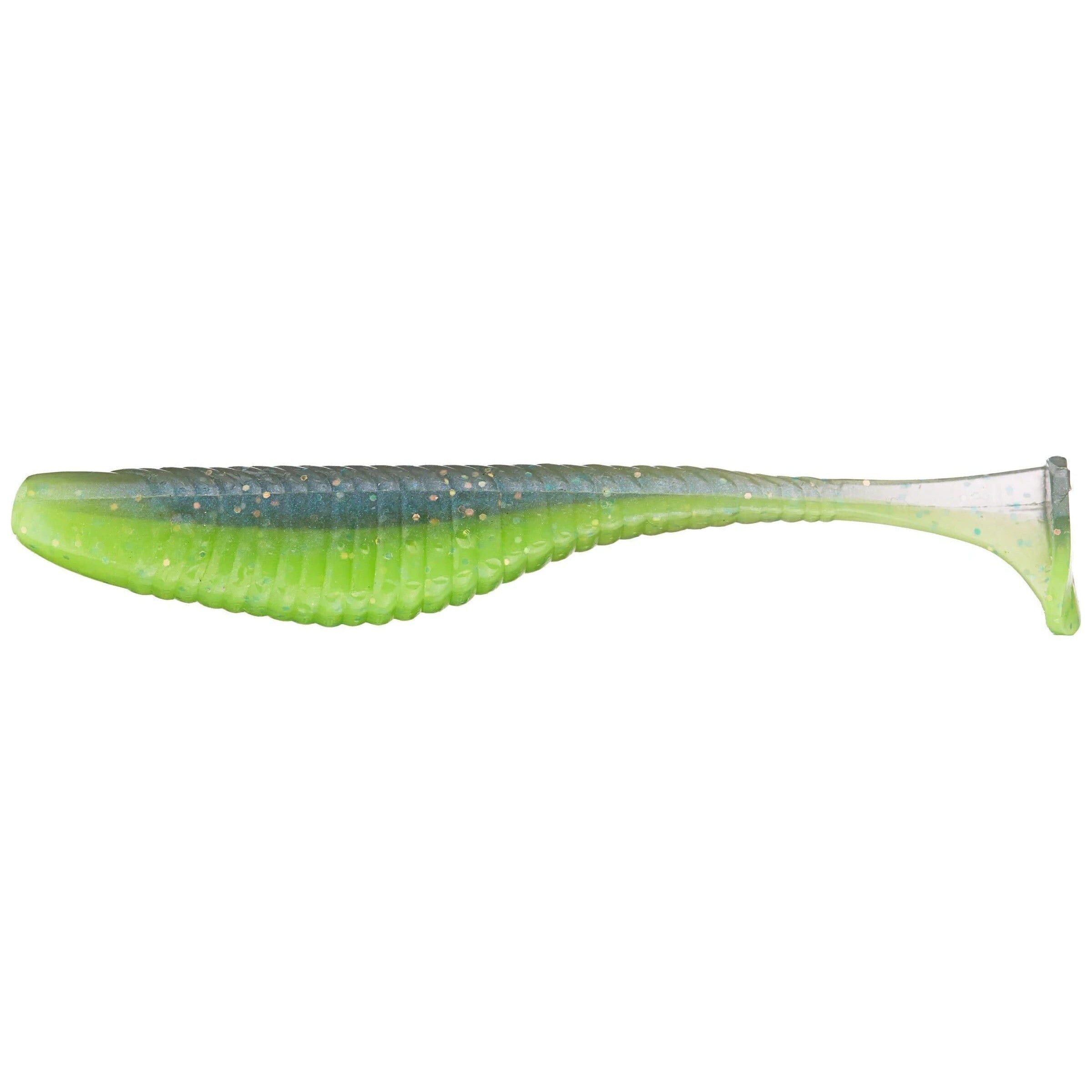 Damiki Armor Shad Paddle Tail SB Chart 3" 10pk