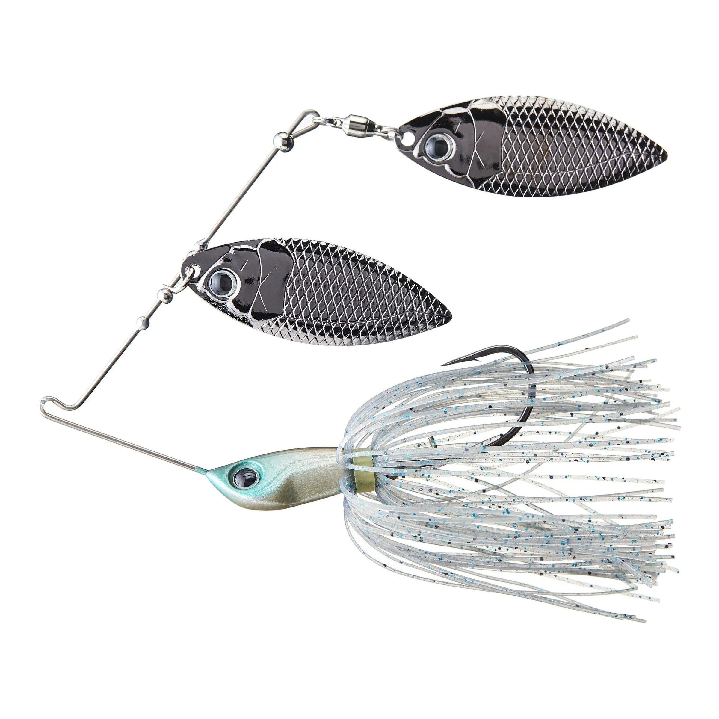 Deps B Custom Double Willow Spinnerbait Blue Smoke #03