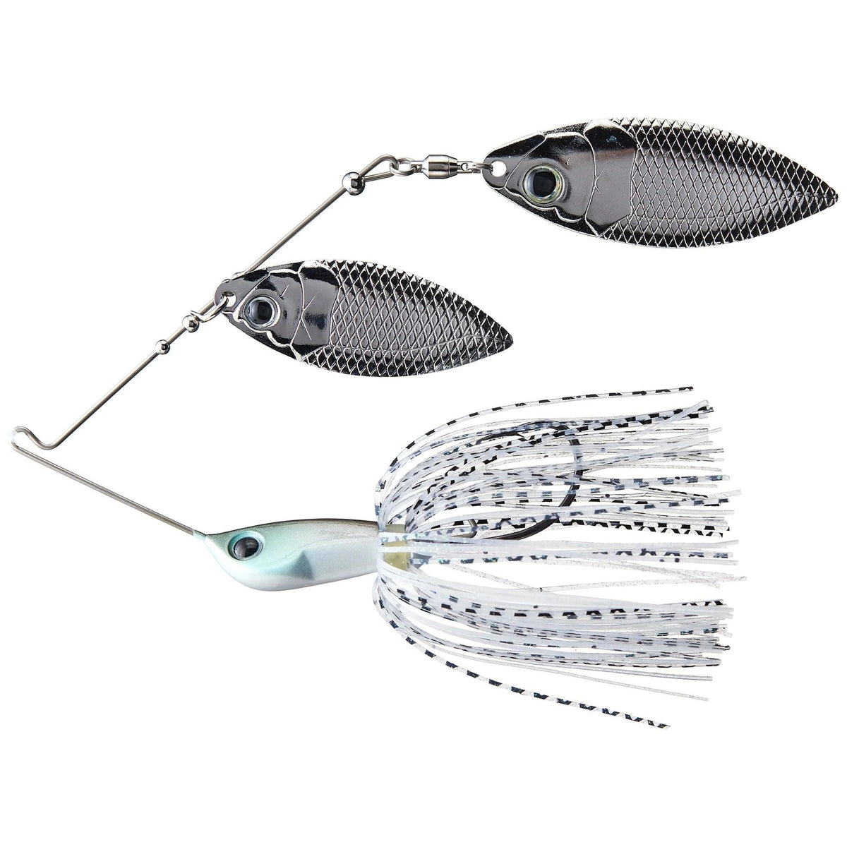 Deps B Custom Double Willow Spinnerbait Green Crystal #16