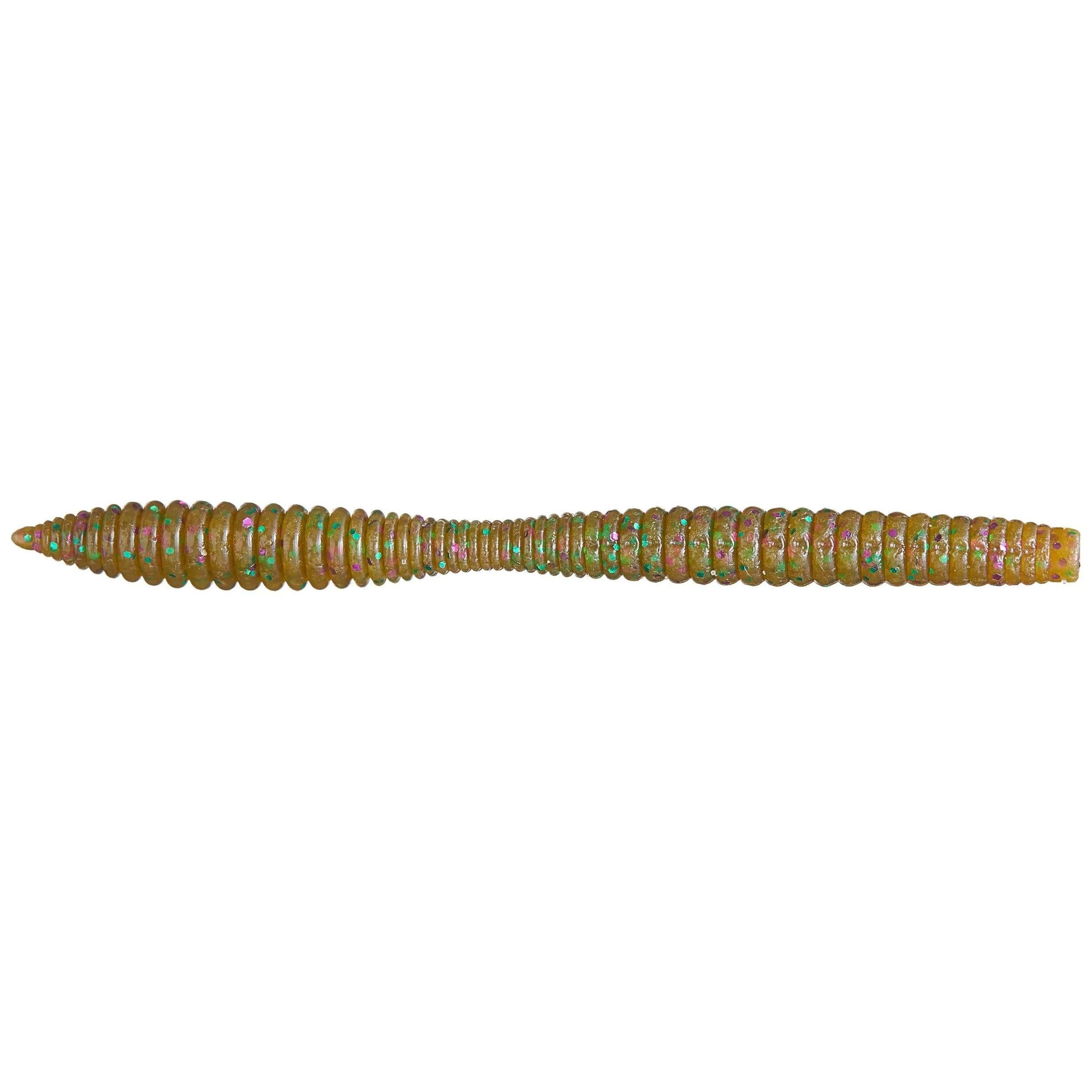 Deps Rebound Stick Worm Green Pump/Purp & Grn Flk #115