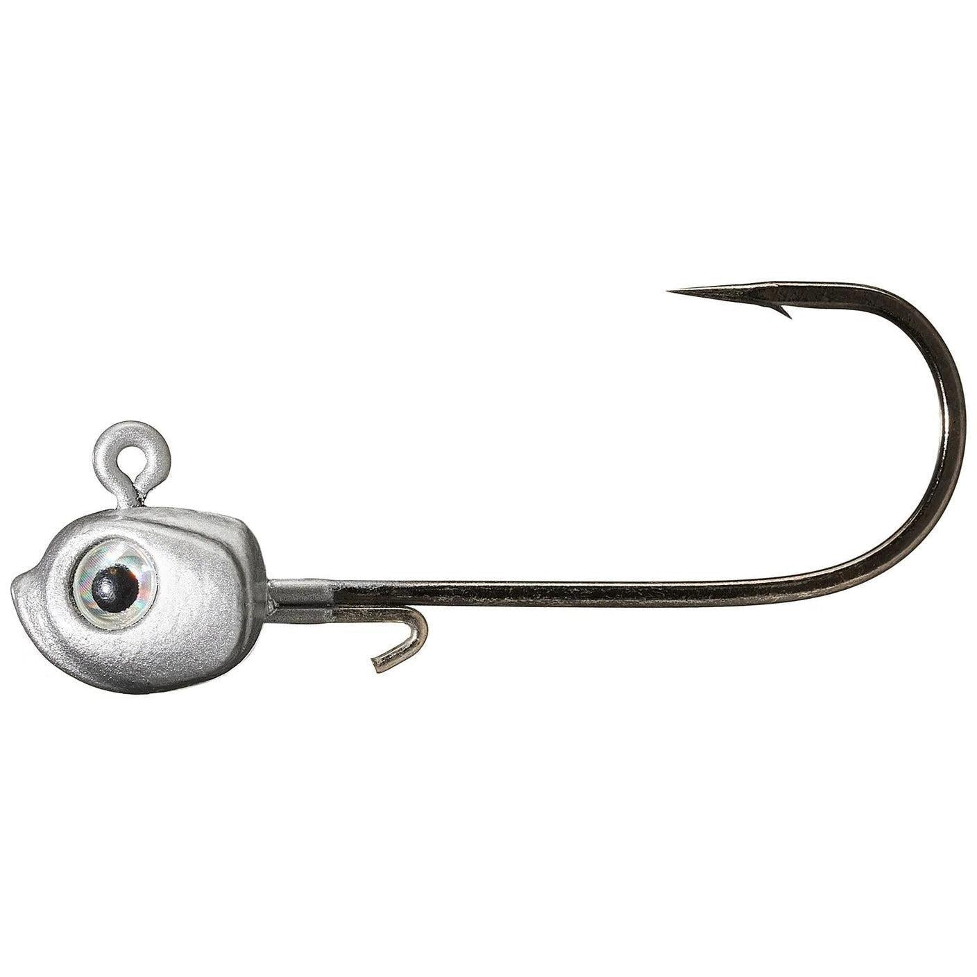 Dirty Jigs Pure Tungsten Guppy Swimbait Head 2pk Naked Shad 1/8 1/0