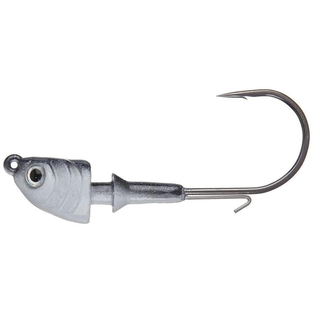 Dirty Jigs Tactical Bassin Finesse Swimbait Jig Head 1/4 2/0 3pk Gizzard Shad