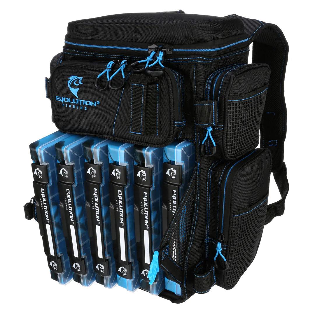 Evolution Fishing Drift Series 3600 Tackle Backback Blue