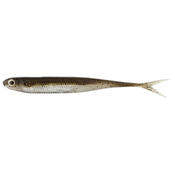 Fish Arrow Flash J Split Tail Green Pumpkin 4" 6pk