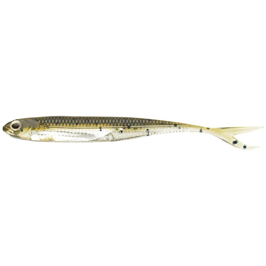 Fish Arrow Flash J Split Tail Watermelon 4" 6pk