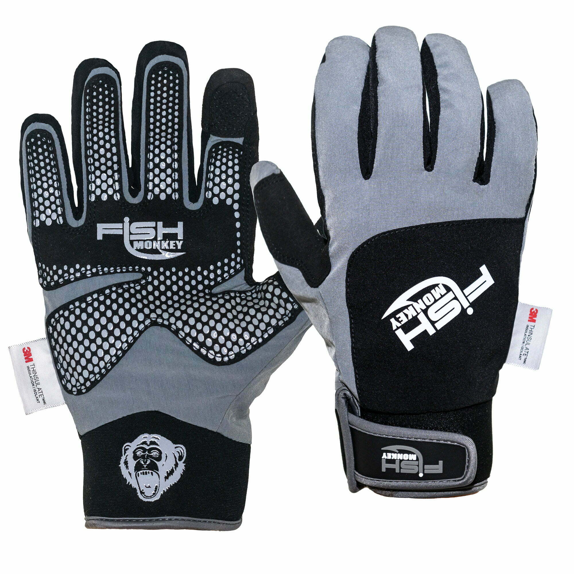 Fish Monkey Gloves Stealth Dry-tec