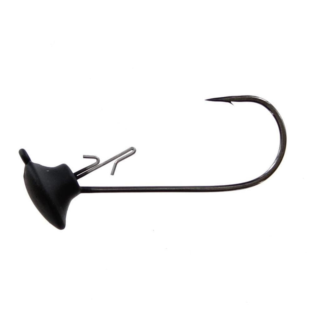 Gamakatsu Stand Up Alien Heads 4Pk 1/4 oz Black