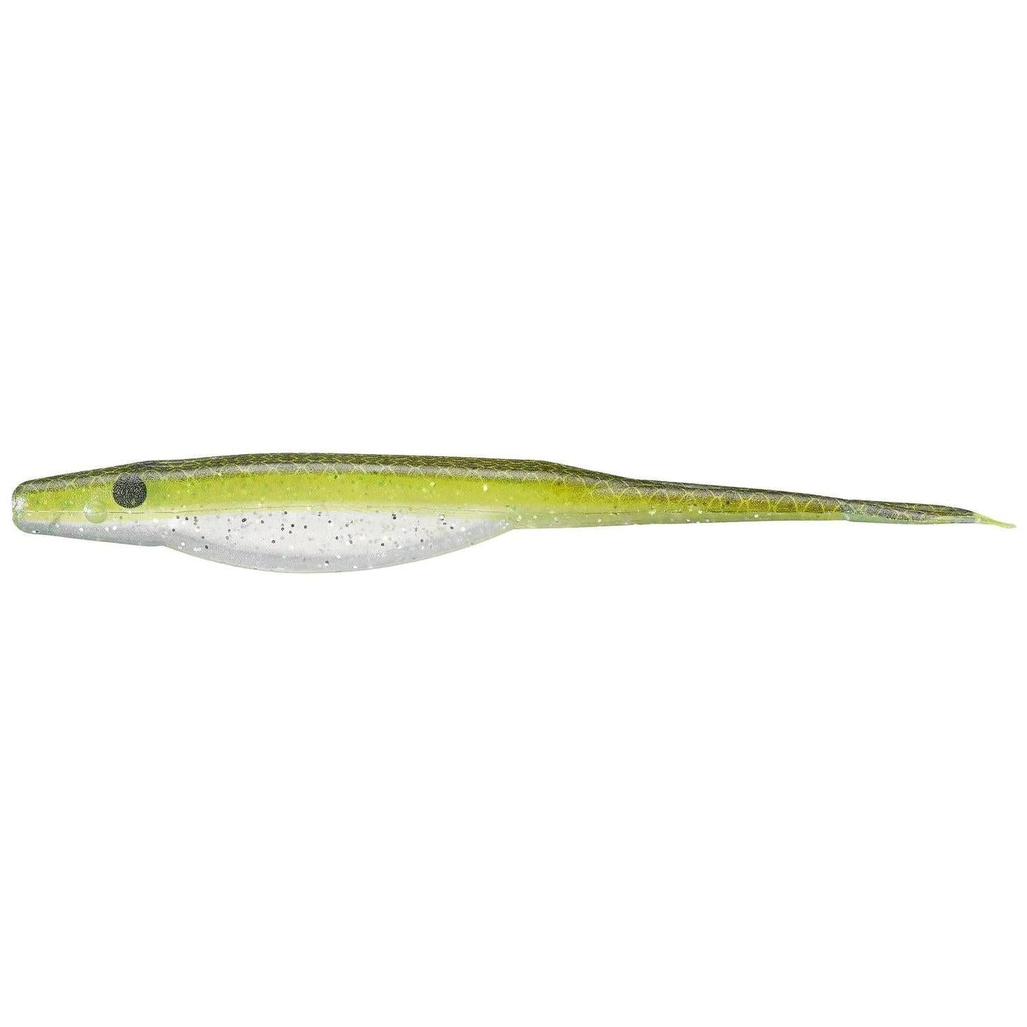 Gambler Super Stud Chartreuse Shad 5pk