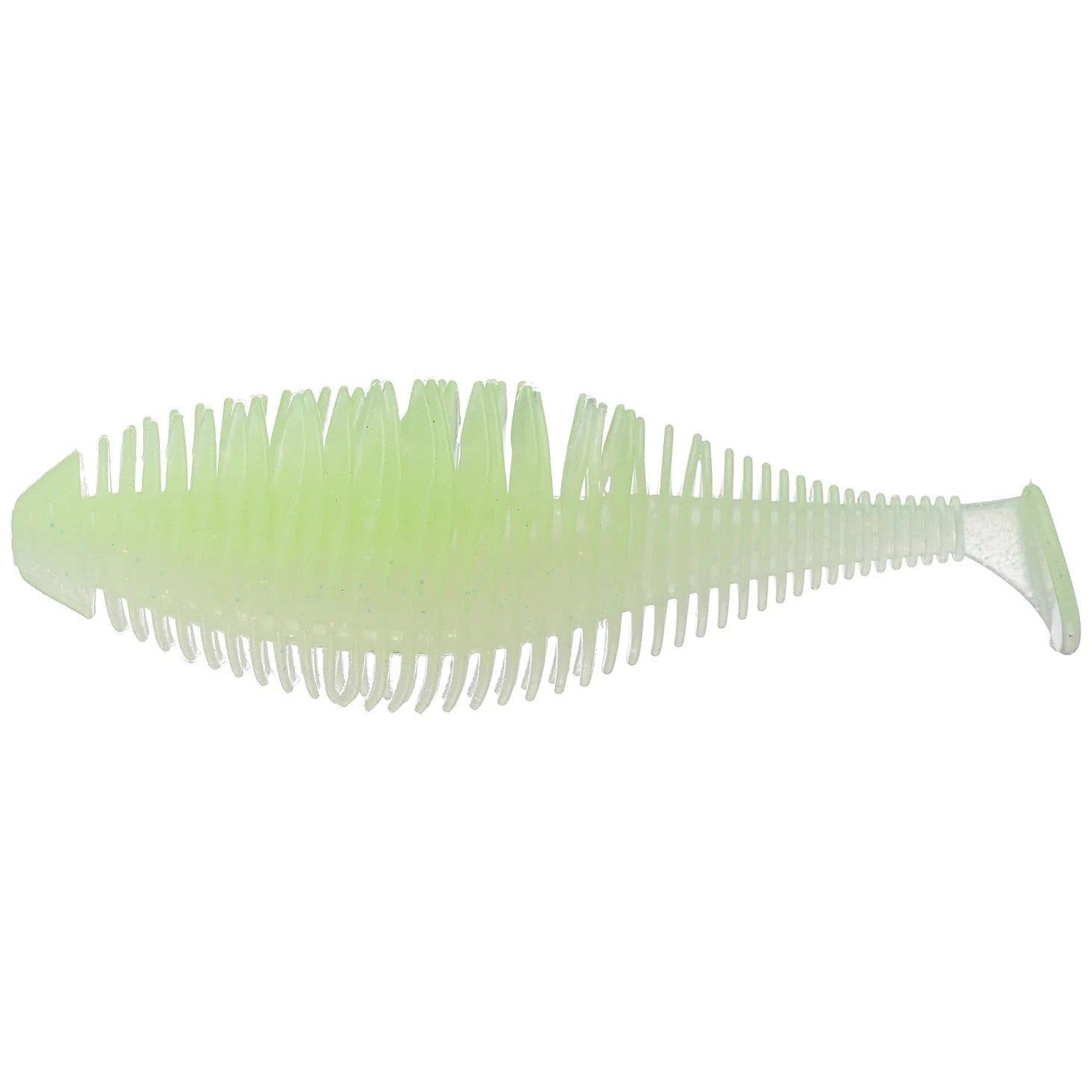 Geecrack Bellows Gill Swimmer Honey Chart Shad 3.2" 5pk