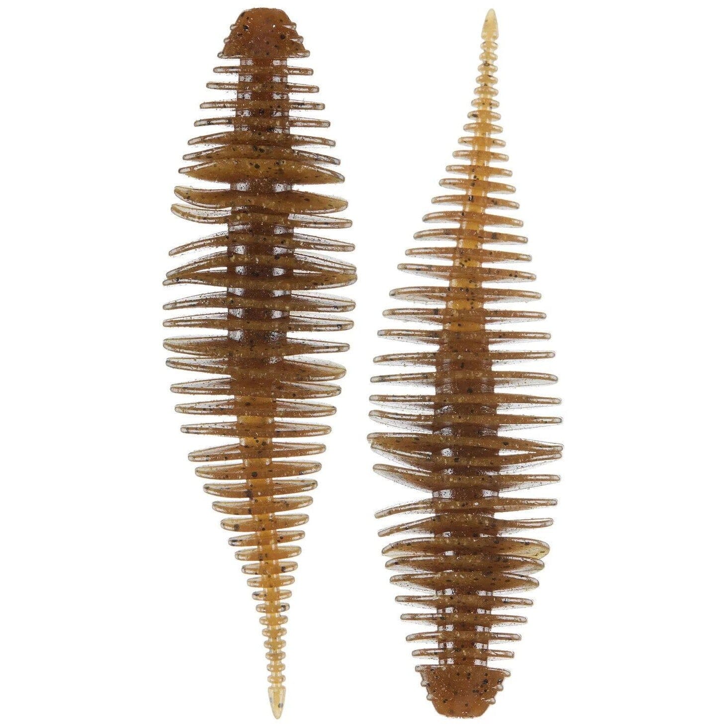 Geecrack Bellows Shad Green Pumpkin 3.8" 5pk